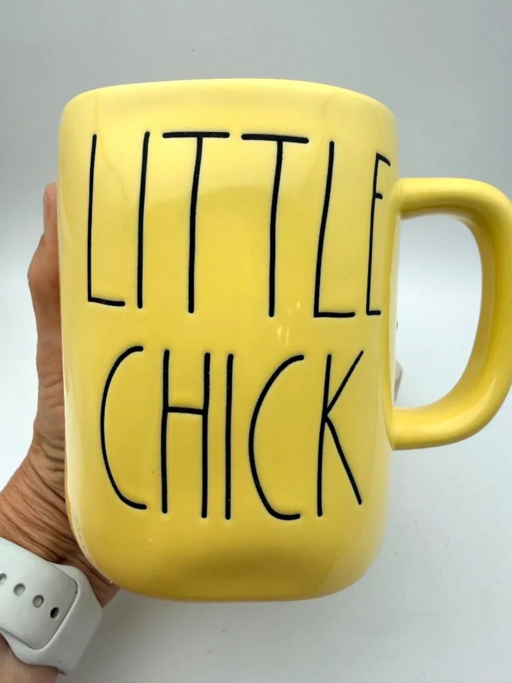 Rae Dunn Little Chick Yellow Ceramic Mug 20 Oz Artisan Collection Easter Spring
